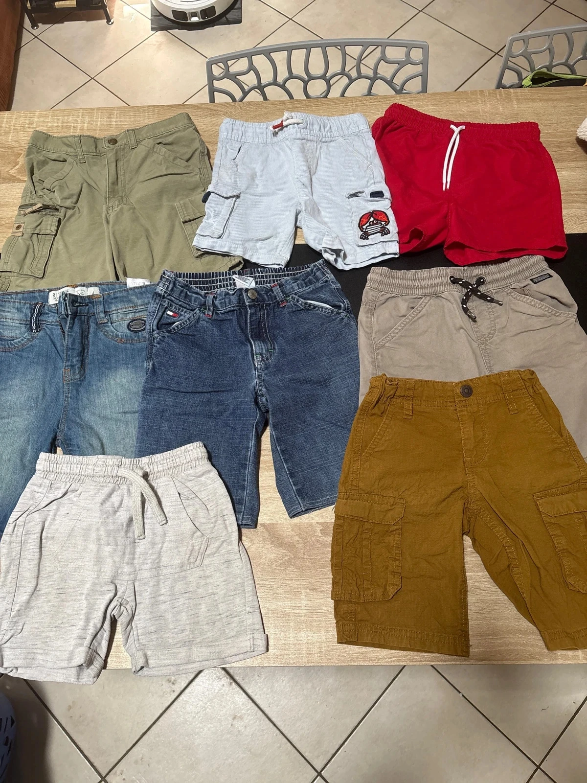 Lot de 8 short garçon 4ans